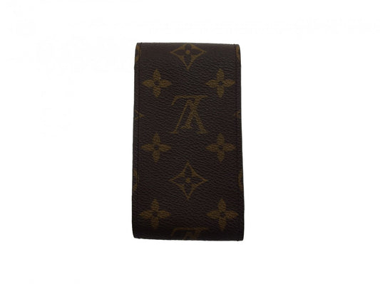 LOUIS VUITTON Cigarette case M63024 Brown beige Etui cigarette