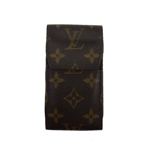 LOUIS VUITTON Cigarette case M63024 Brown beige Etui cigarette