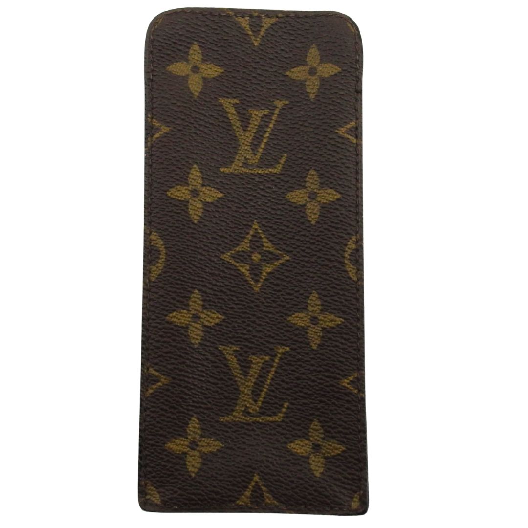 LOUIS VUITTON glasses case No.148 Brown beige Discontinued