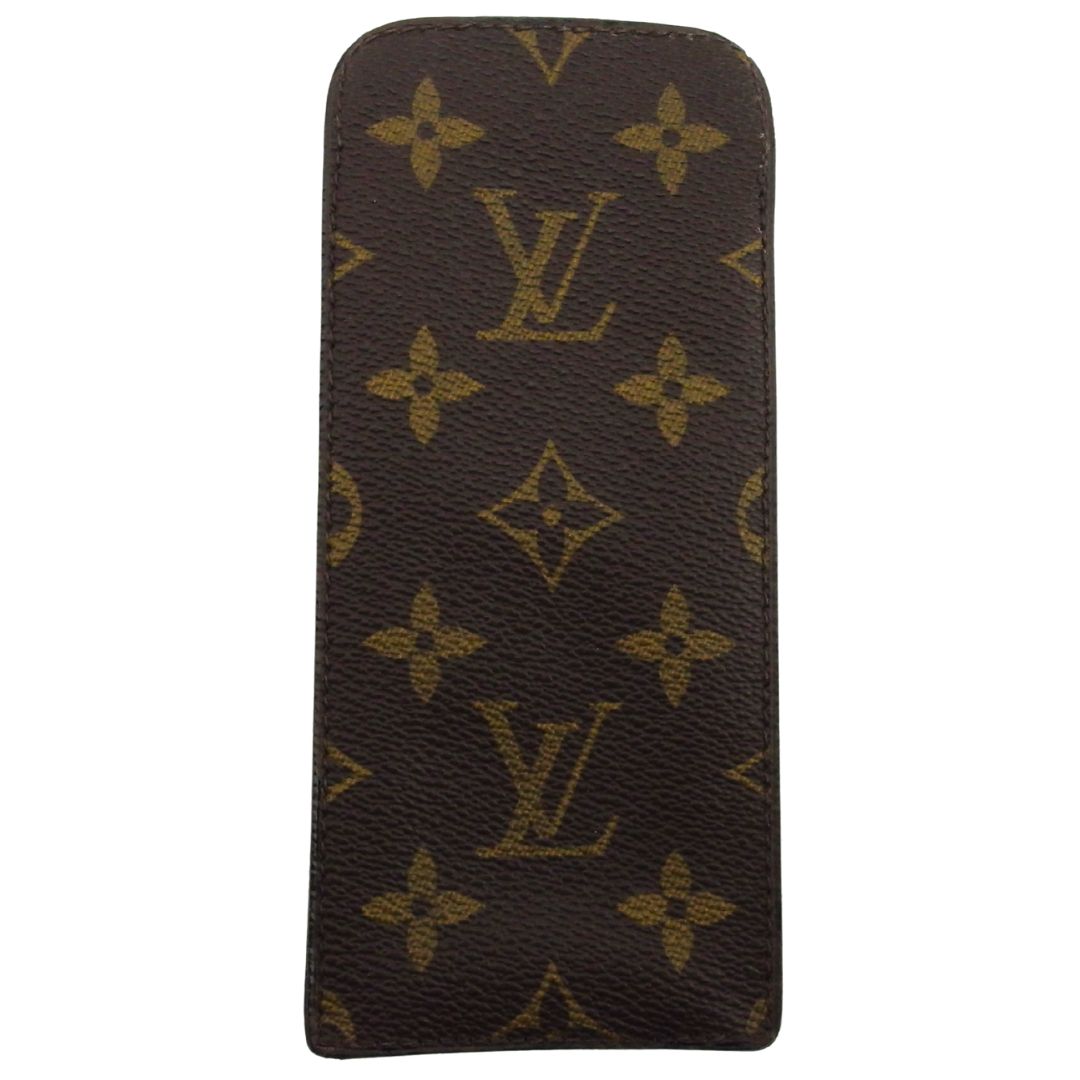 LOUIS VUITTON glasses case No.148 Brown beige Discontinued