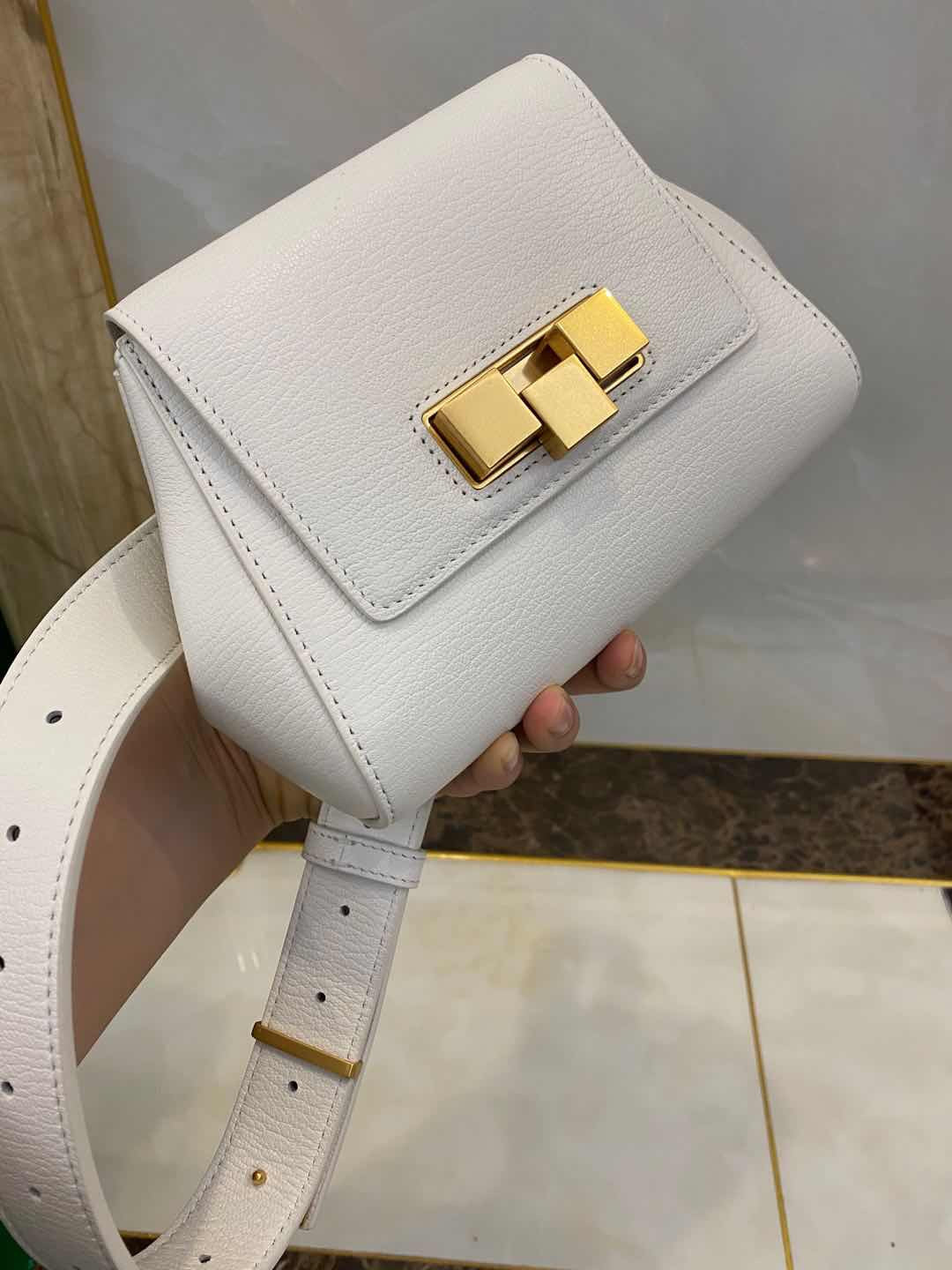 Top Quality Handle Bag White, For Women, Bags 8.5in/21.5cm