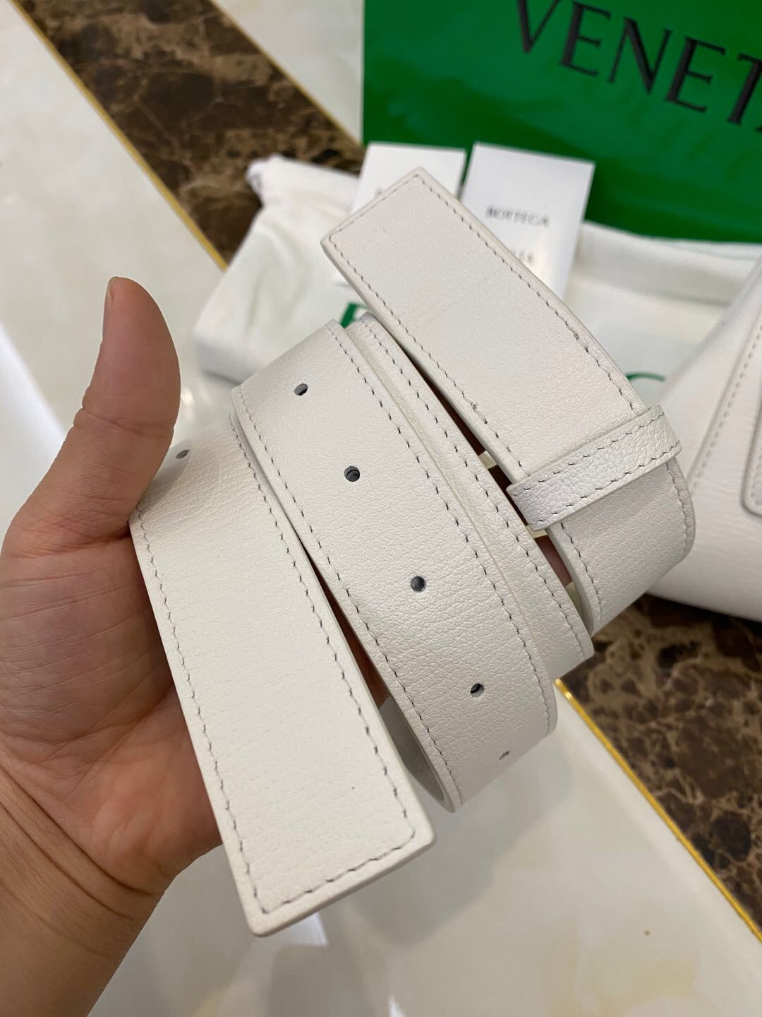 Top Quality Handle Bag White, For Women, Bags 8.5in/21.5cm