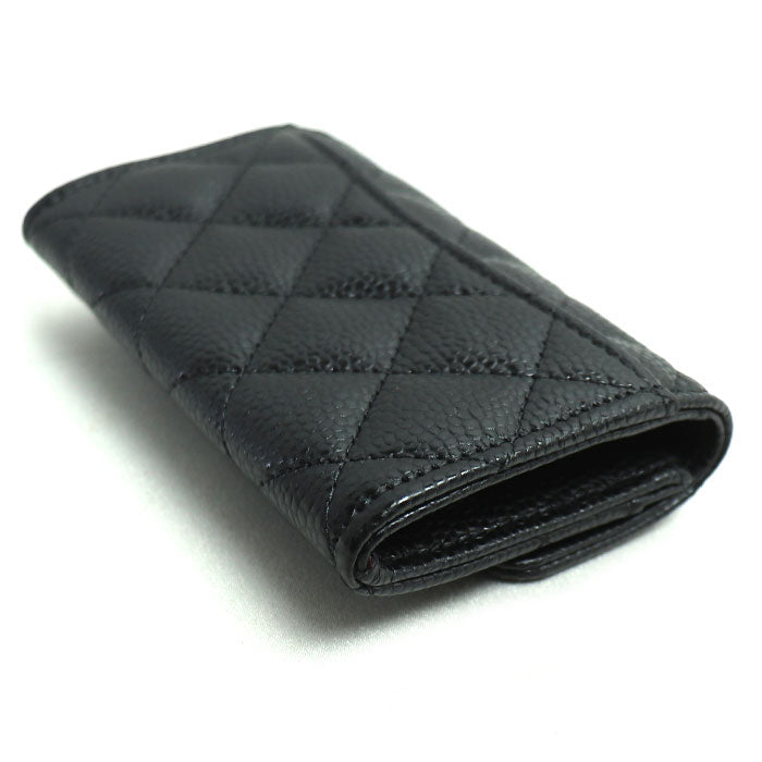 Chanel Matelassé Classic Flap Caviar Card Case