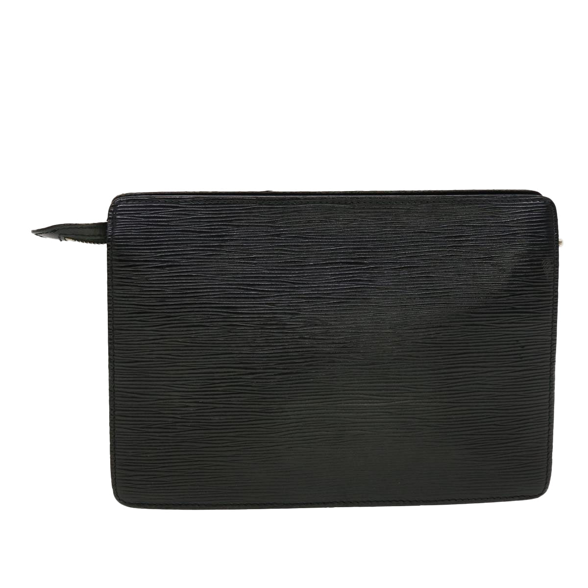 LOUIS VUITTON Epi Pochette Homme Clutch Bag Black M52522 LV Auth th3579