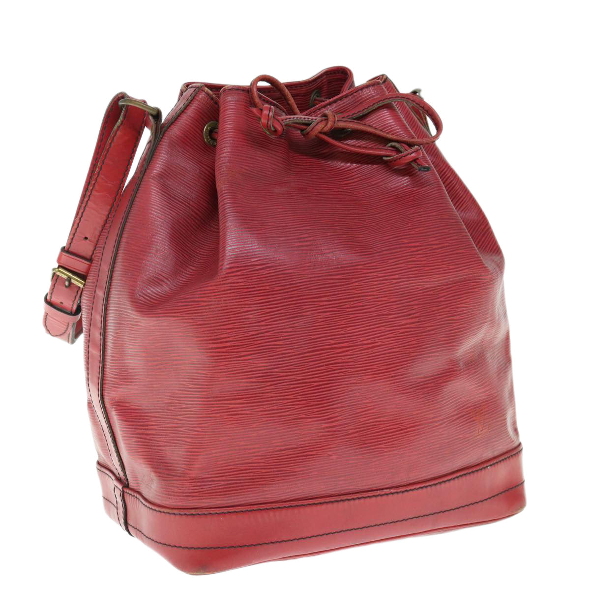 LOUIS VUITTON Epi Noe Shoulder Bag   Red M44007 LV Auth th4423