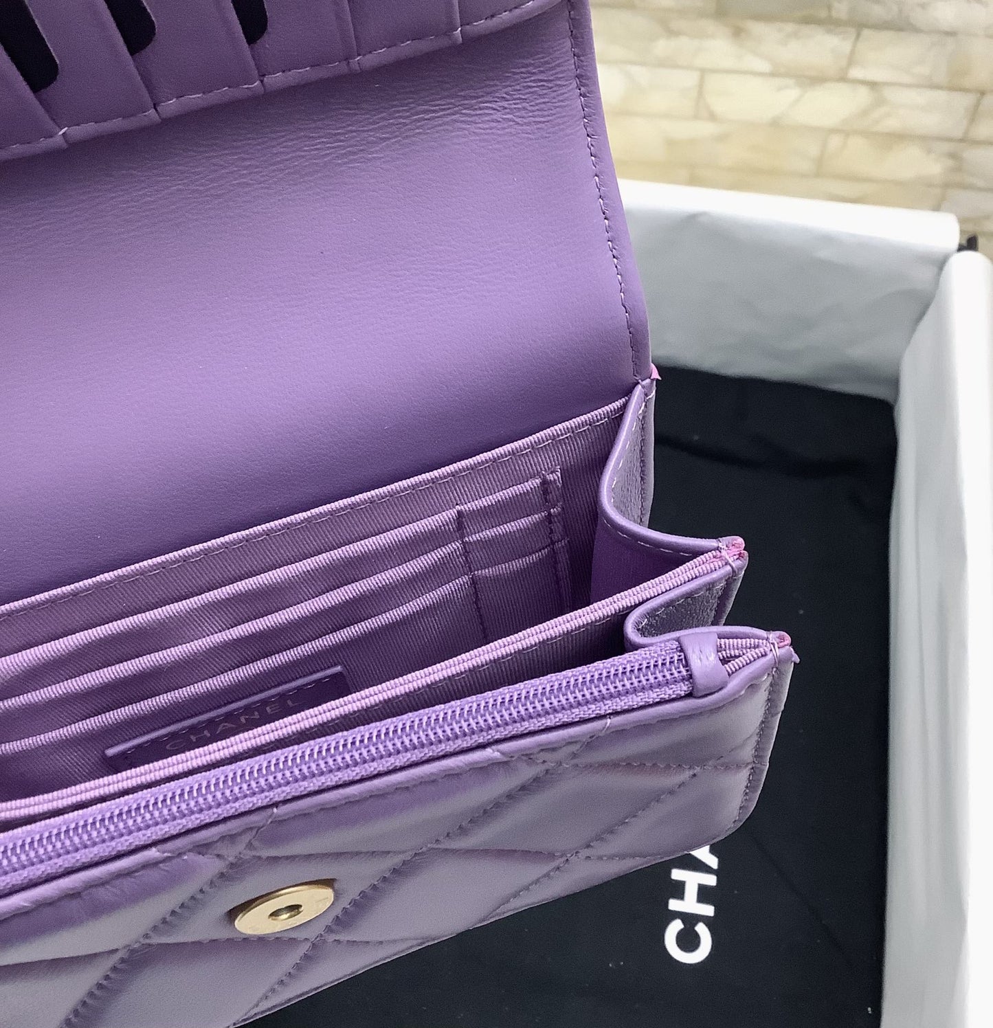 CHLSpring And Summer 22C Violet For Women Bags 6.1in/15.5cm