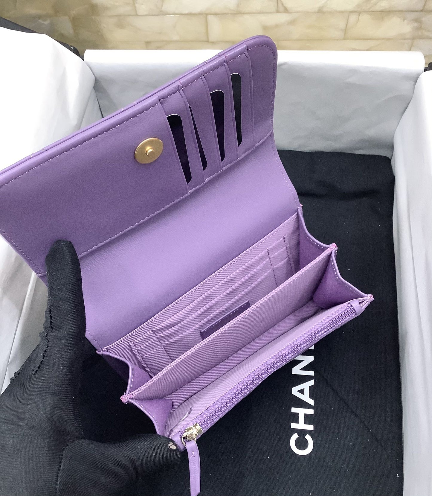 CHLSpring And Summer 22C Violet For Women Bags 6.1in/15.5cm