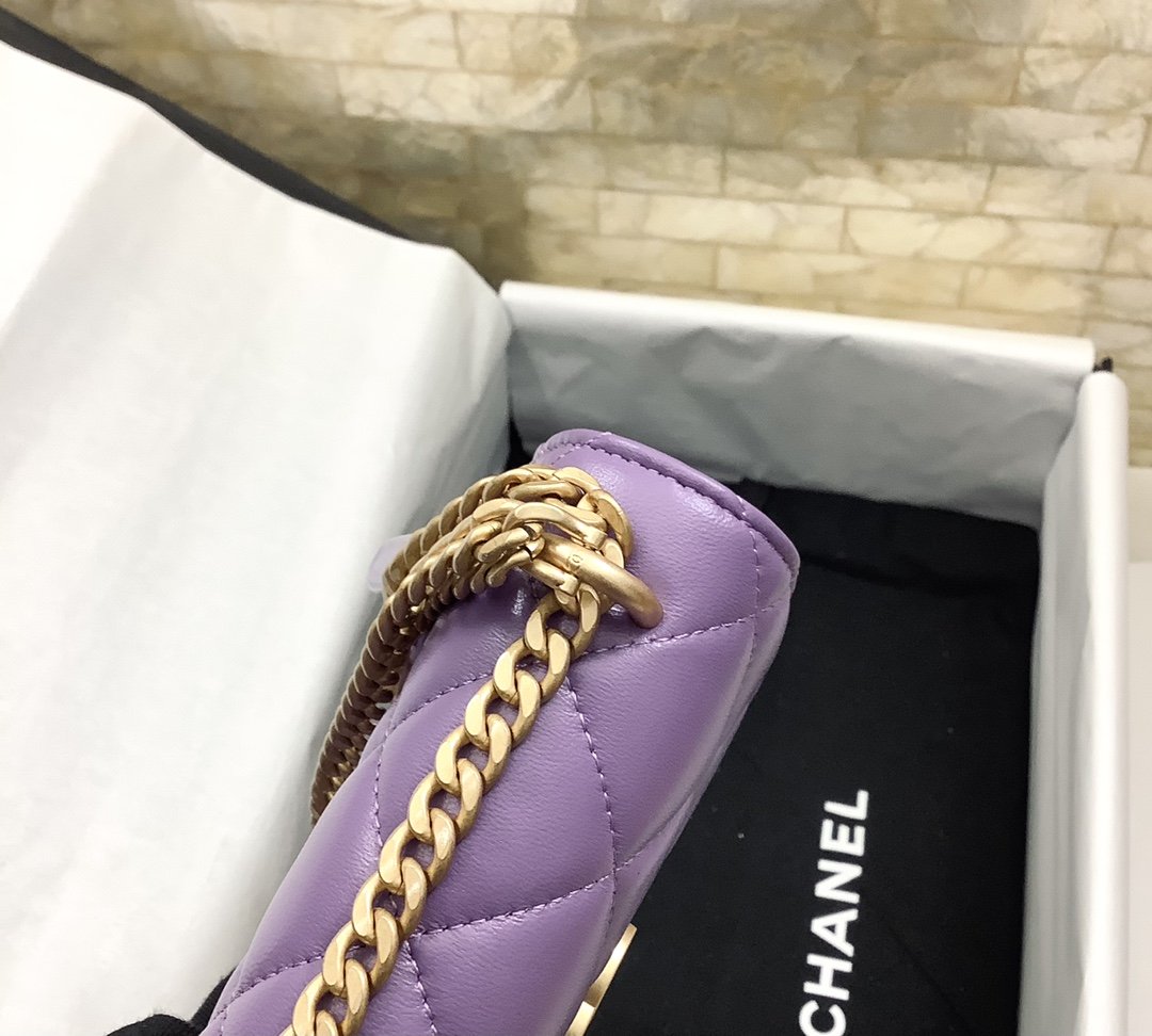 CHLSpring And Summer 22C Violet For Women Bags 6.1in/15.5cm