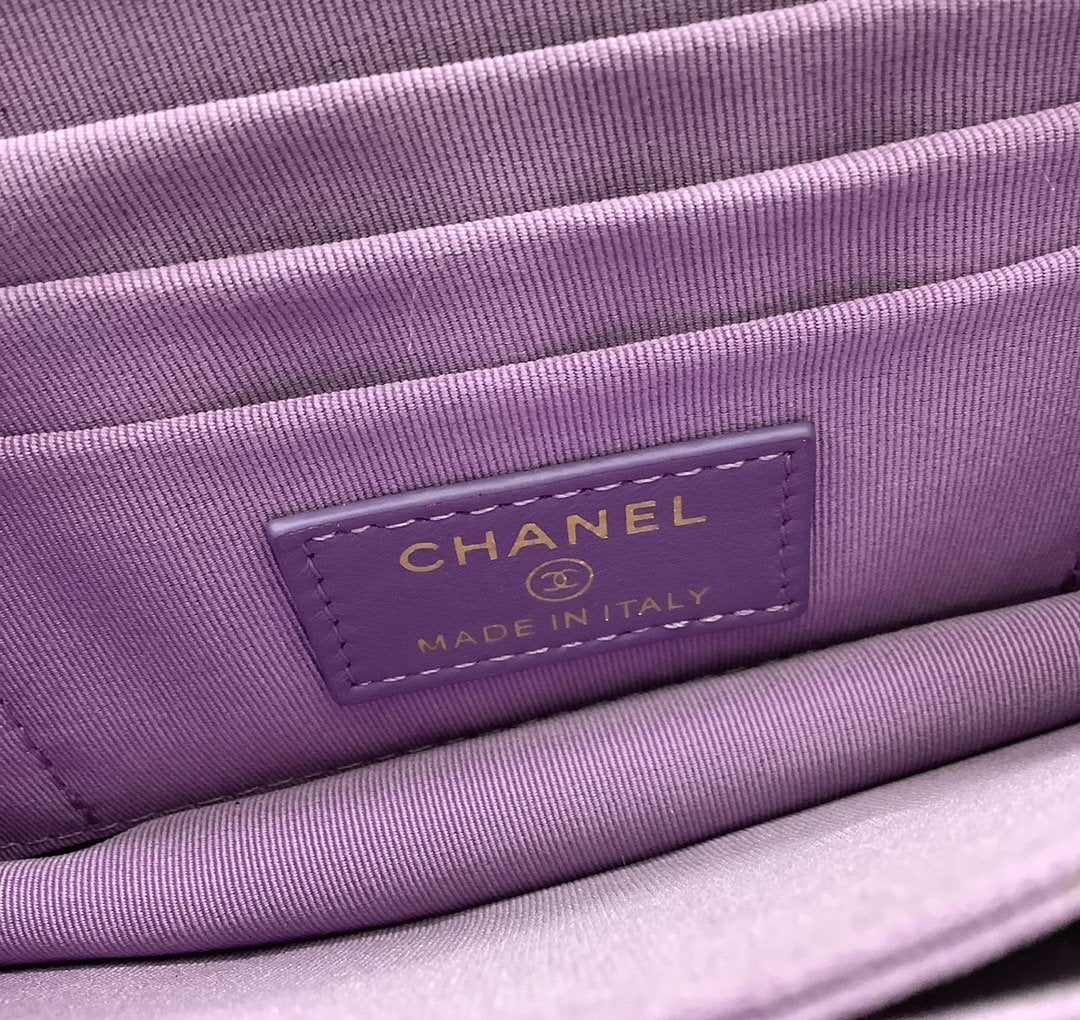 CHLSpring And Summer 22C Violet For Women Bags 6.1in/15.5cm