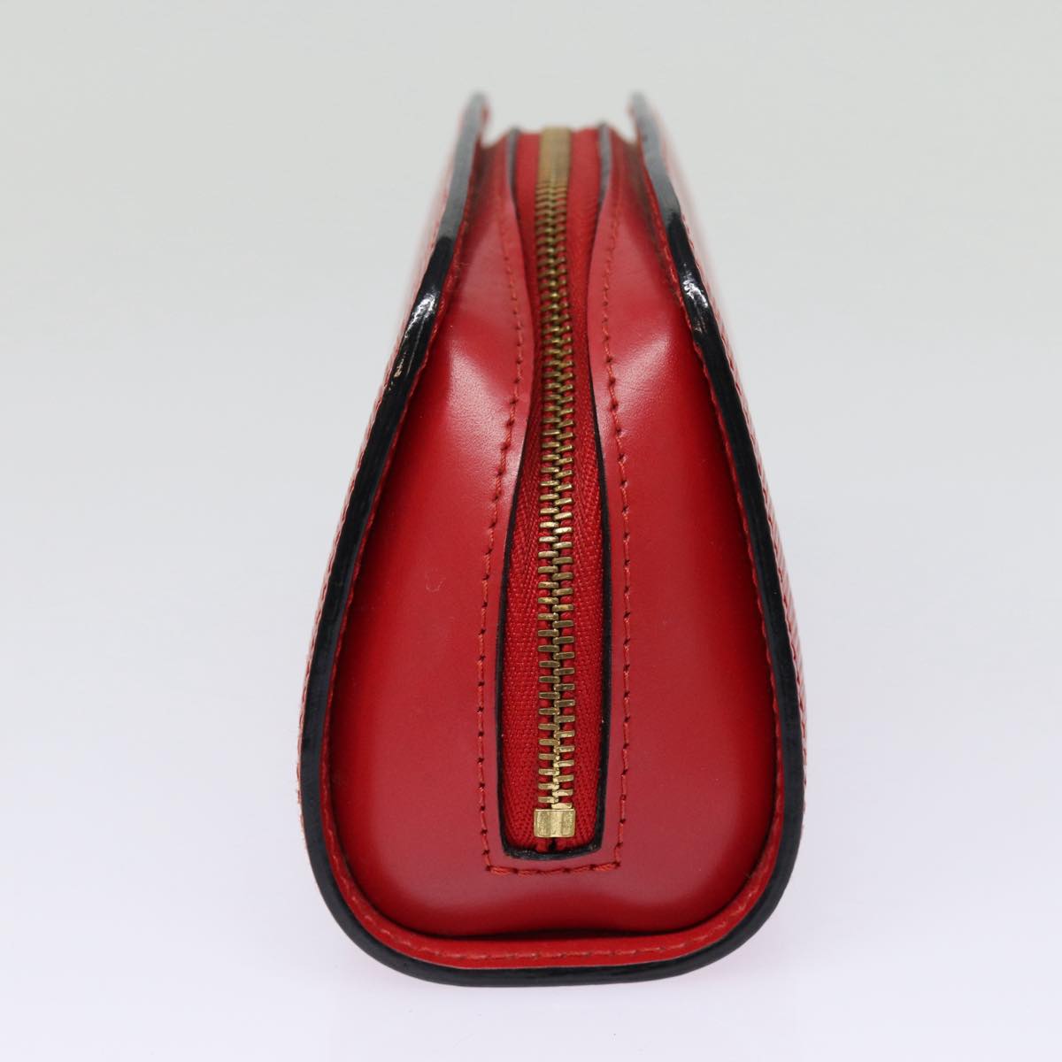 LOUIS VUITTON Epi Dauphine PM Pouch Castilian Red M48447 LV Auth ti2011