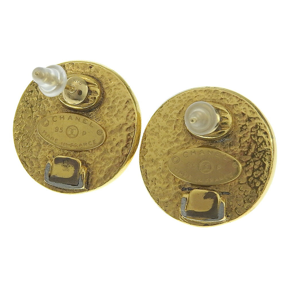 Chanel Coco Mark Earrings Imitation Pearl