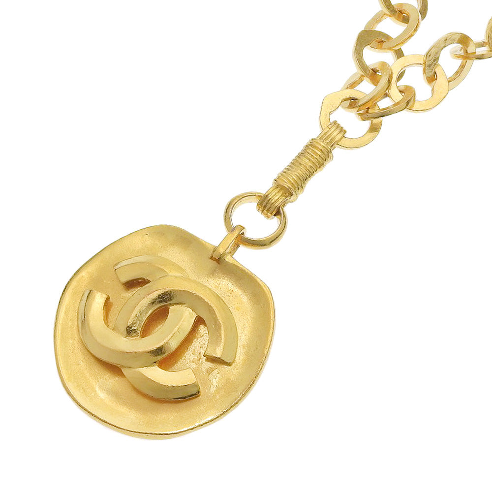 Chanel Coco Mark Long Necklace   96P