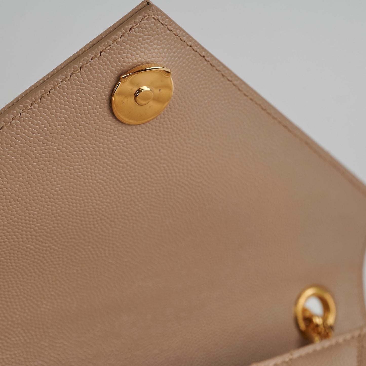 Saint Laurent Medium Envelope Beige