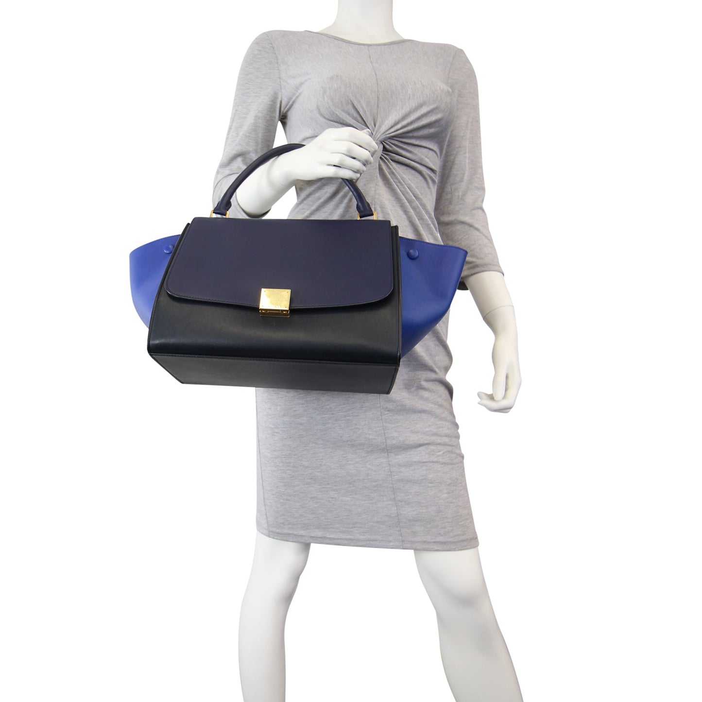 Celine Trapeze Medium Tricolour