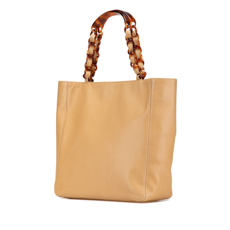 Chanel Coco Mark Caviarskin 2way Shoulder Bag