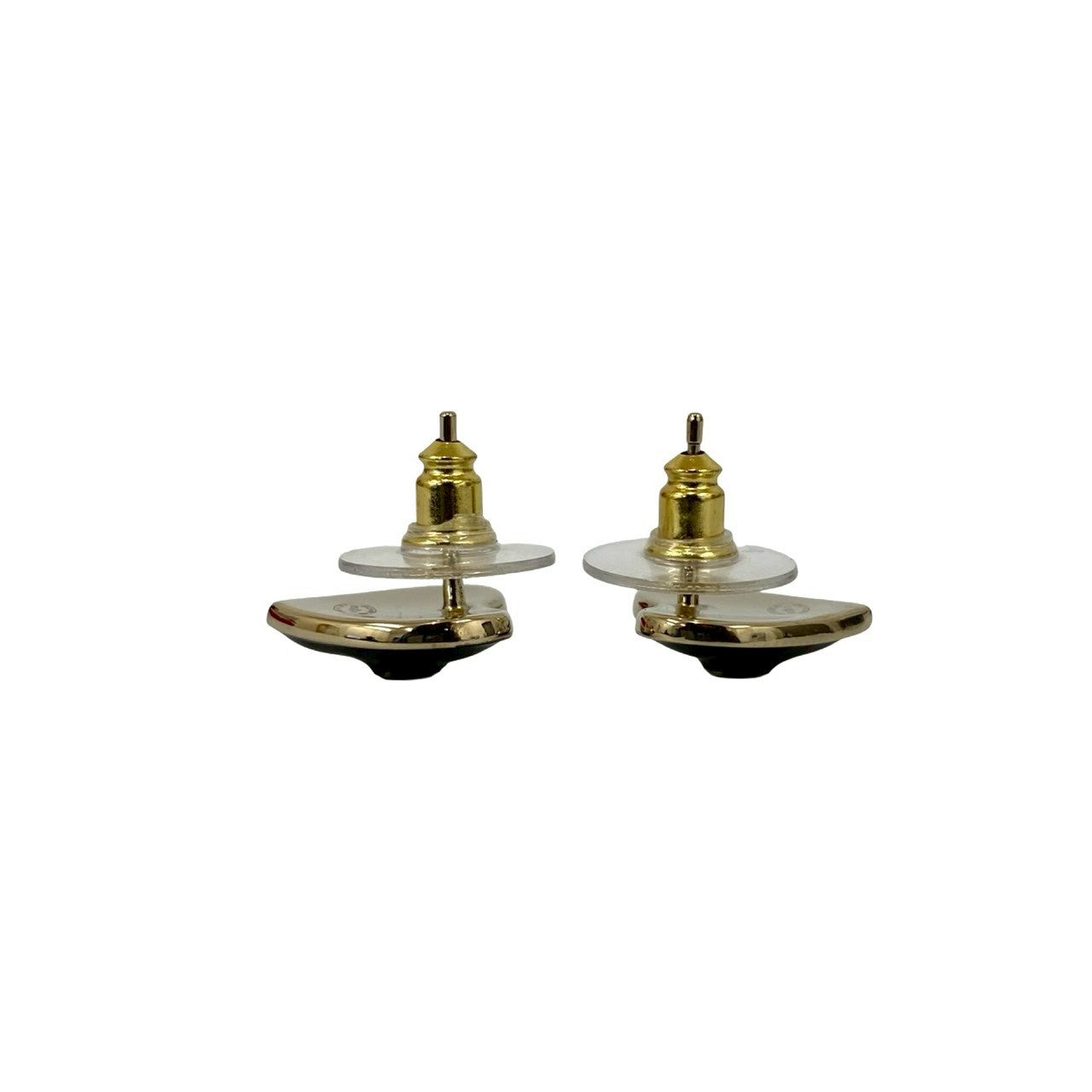 Chanel Coco Mark Heart Earrings