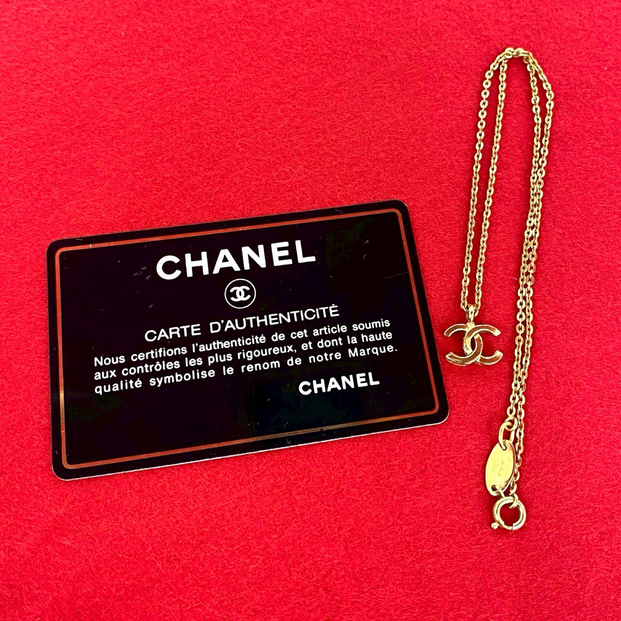Chanel Coco Mark Necklace