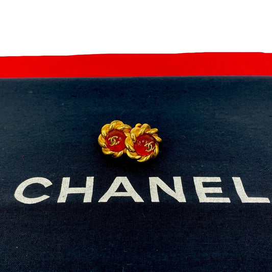 Chanel Gripoix Earrings