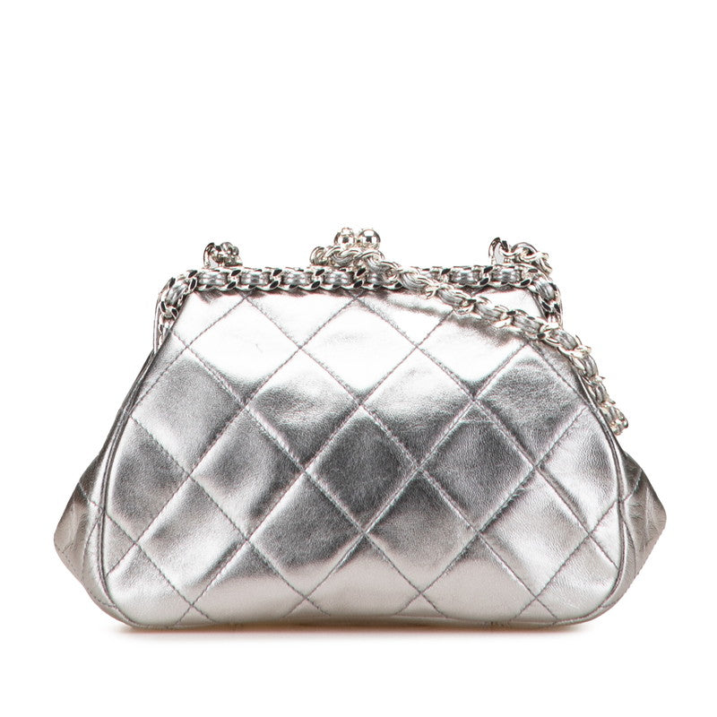Chanel Coco Mark Matelasse Lambskin Shoulder Bag