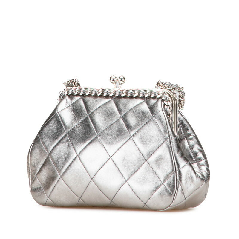 Chanel Coco Mark Matelasse Lambskin Shoulder Bag