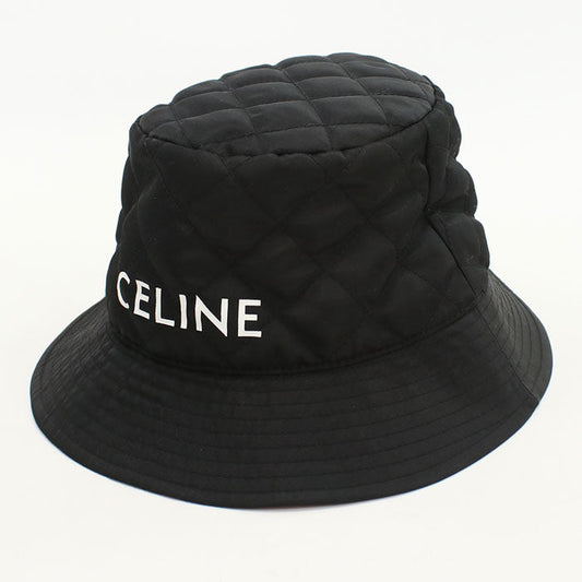 CELINE 2AUB8930C Bucket hat hat/100% nylon black unisex
