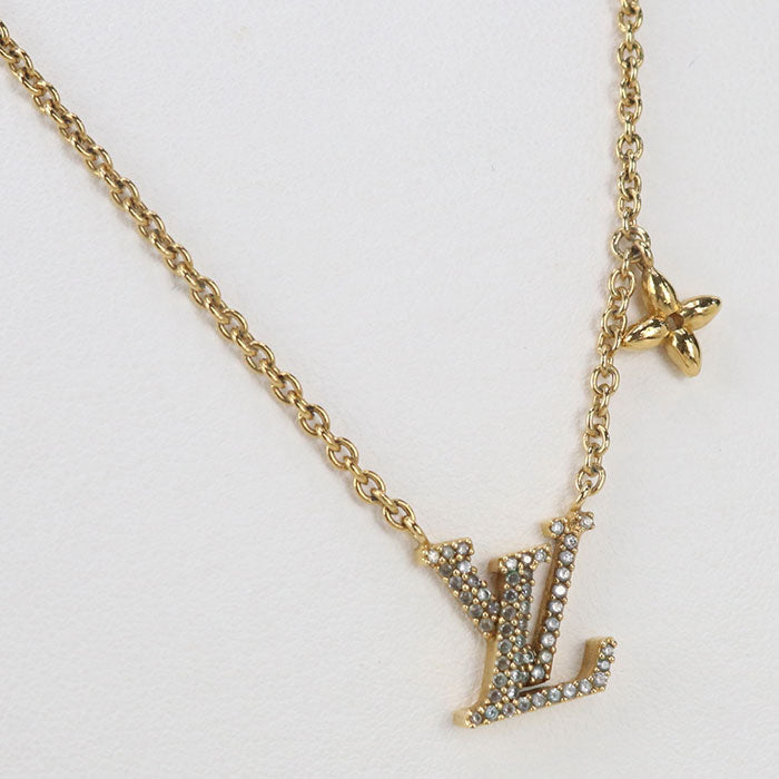 LOUIS VUITTON M00596 Necklace Necklace・LV Iconic Monogram Flower metal,Rhinestone Women
