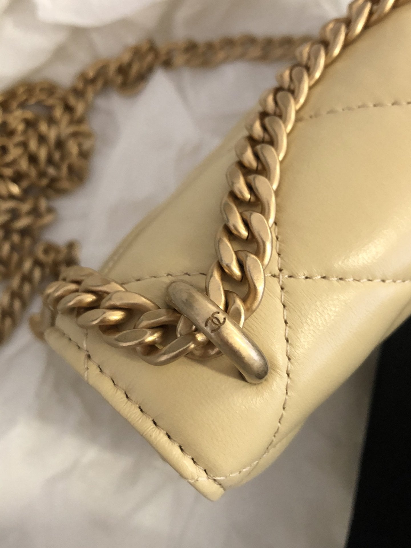 CHLSpring And Summer 22C Yellow For Women Bags 6.1in/15.5cm