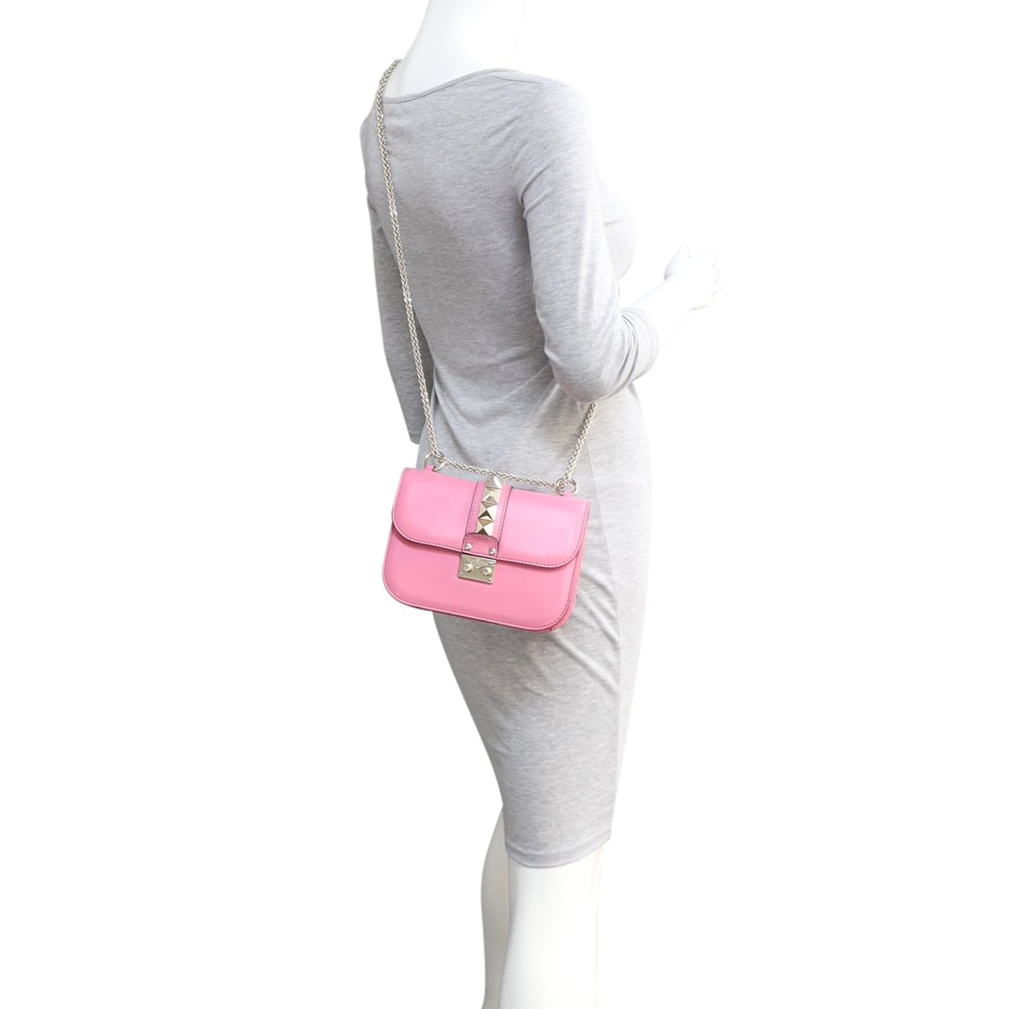 Valentino Glam Lock Small Shoulder Bag