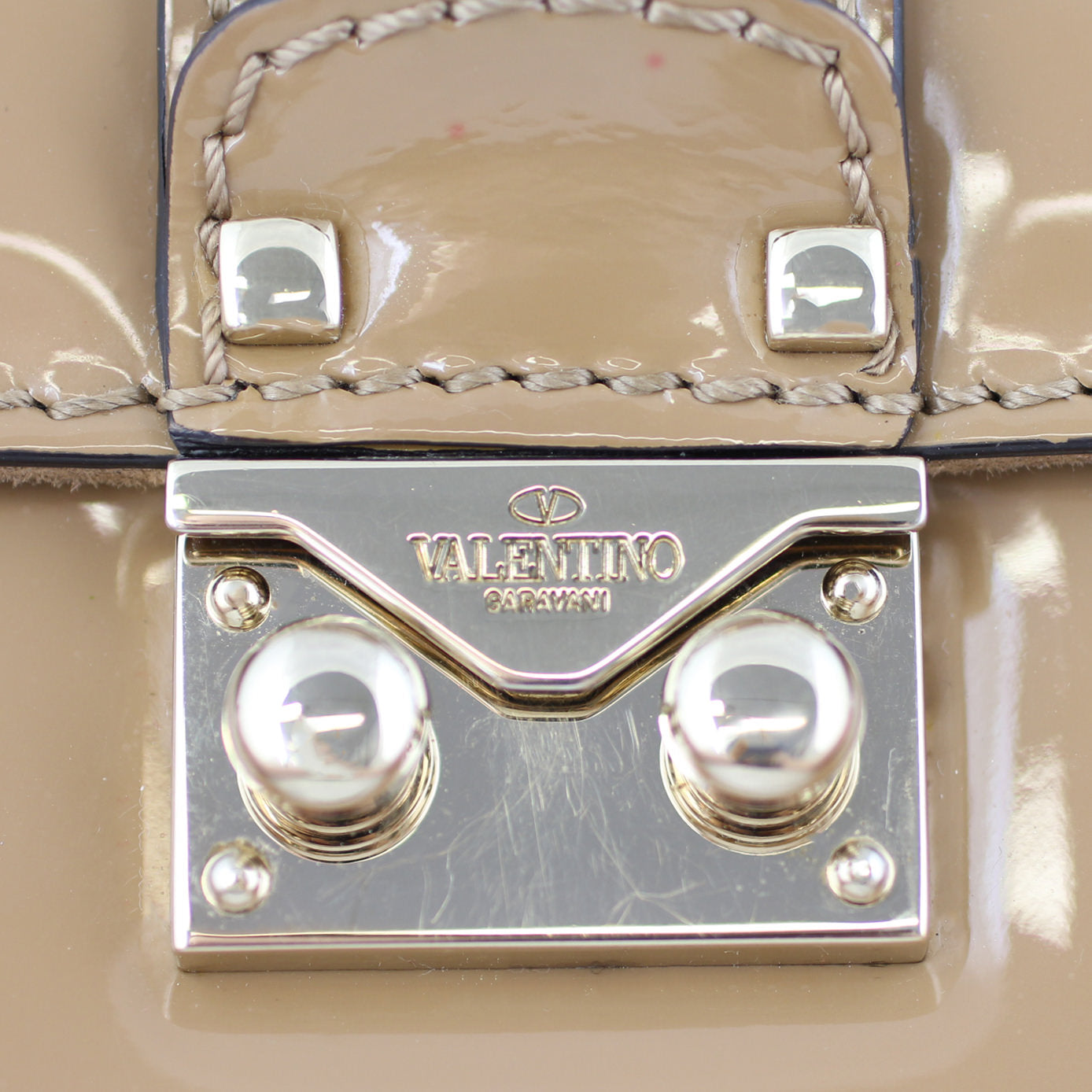 Valentino Medium Lock Shoulder Bag
