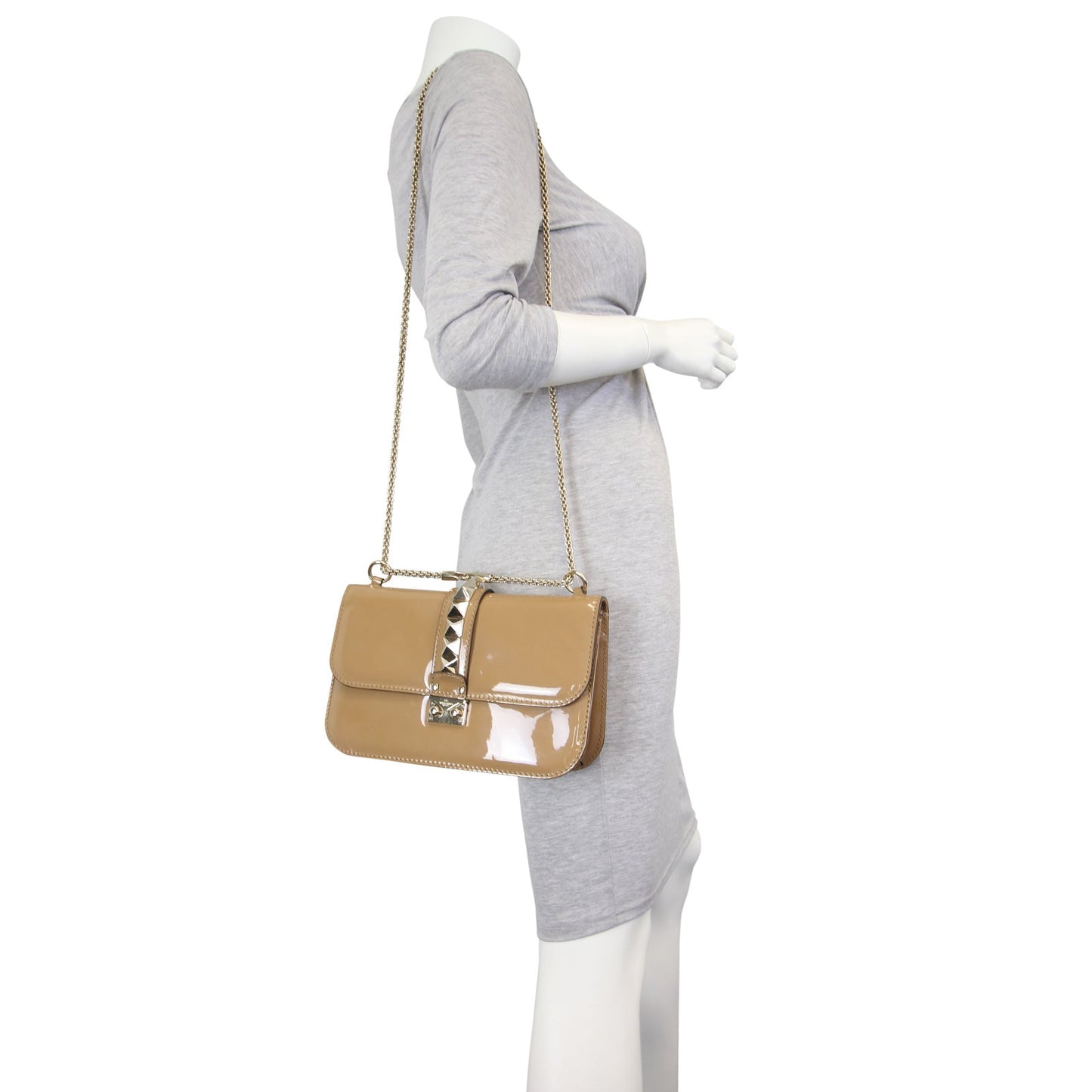 Valentino Medium Lock Shoulder Bag