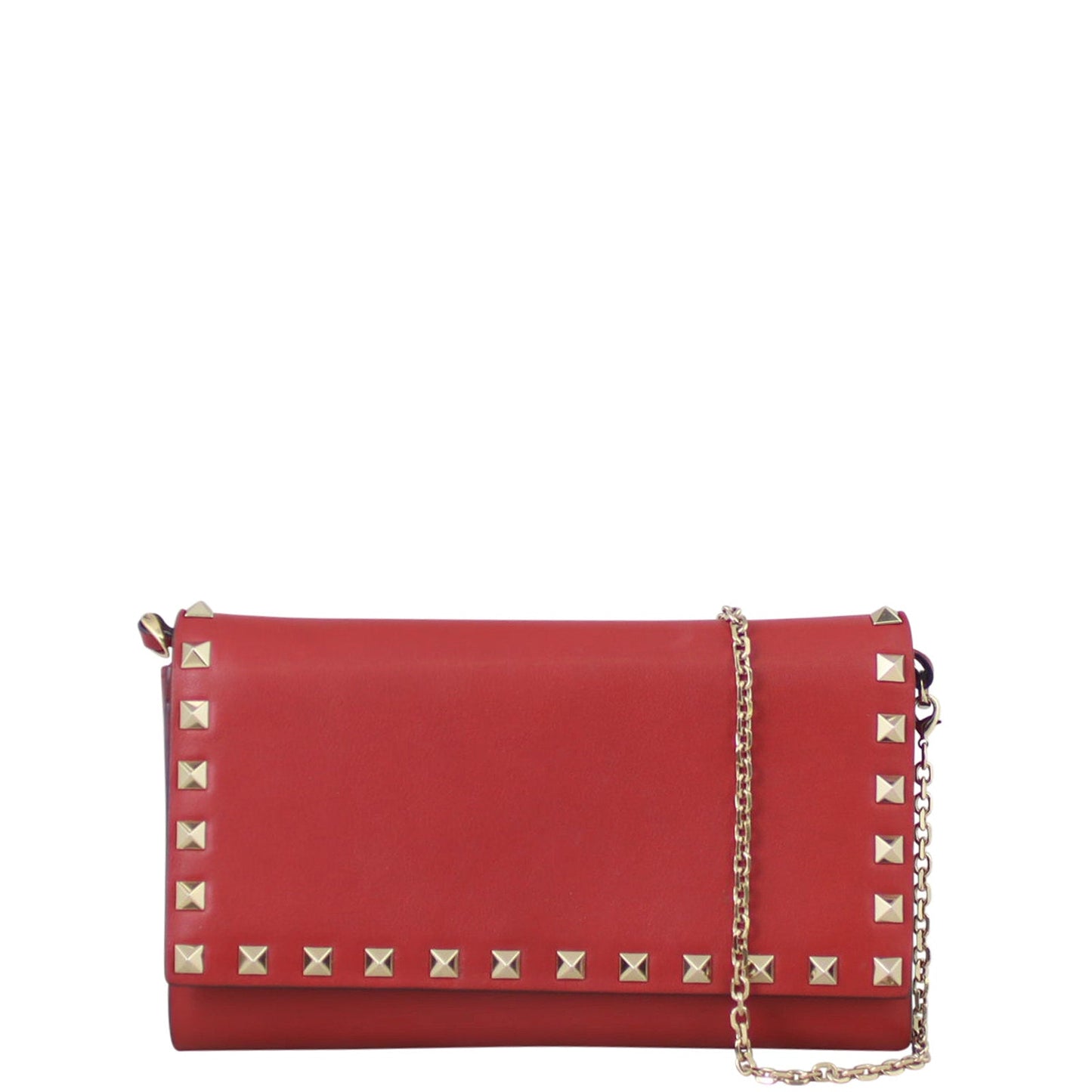 Valentino Rockstud Chain Wallet