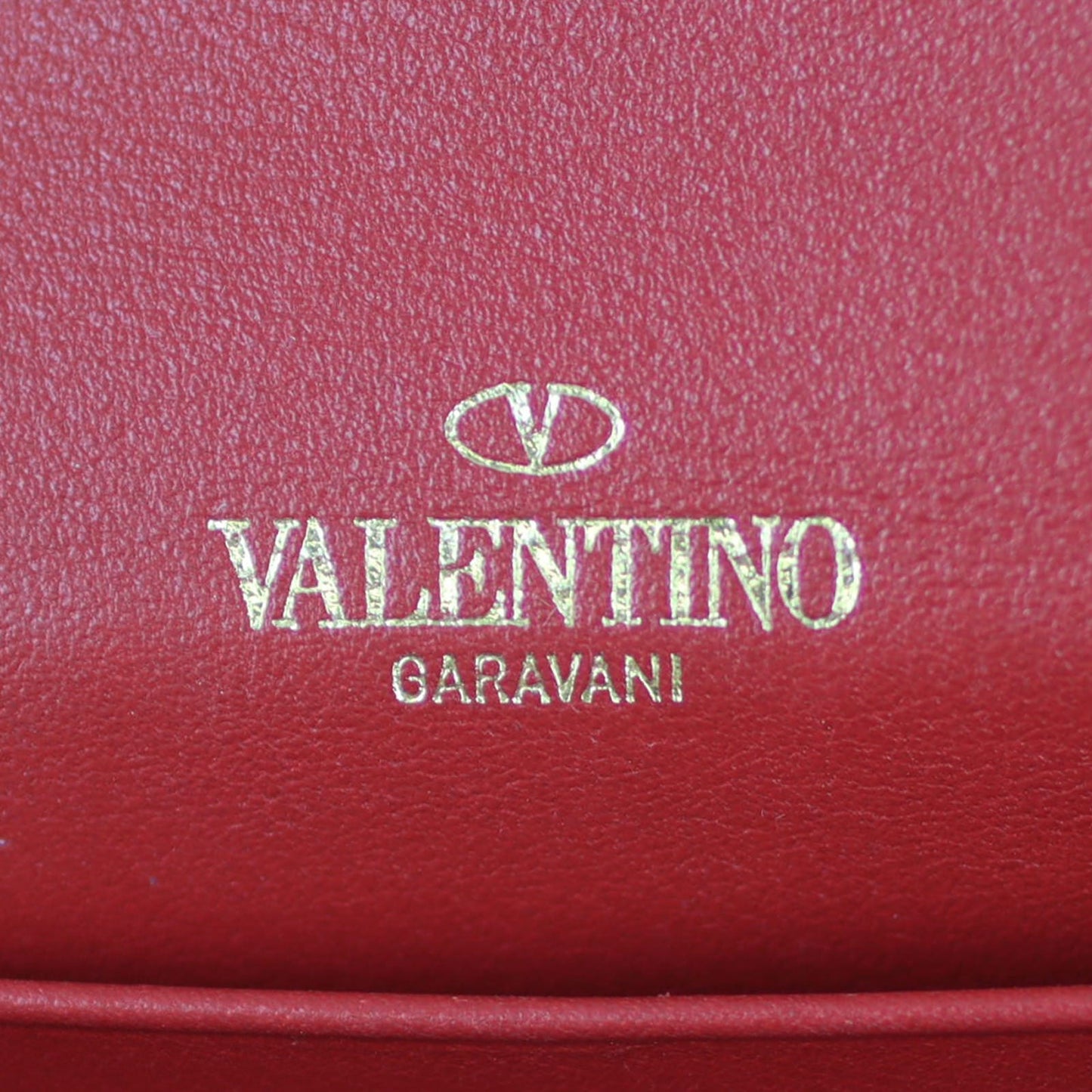 Valentino Rockstud Chain Wallet