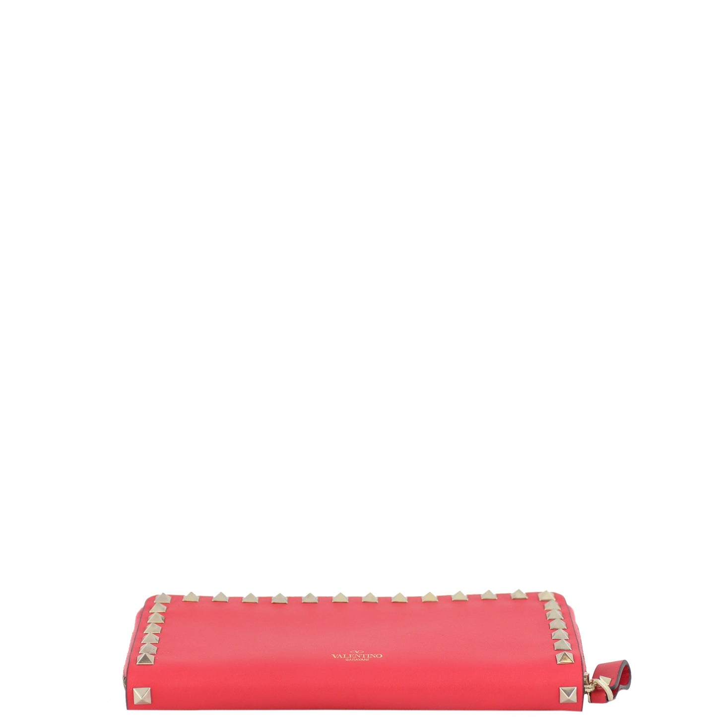 Valentino Rockstud Continental Zip Wallet