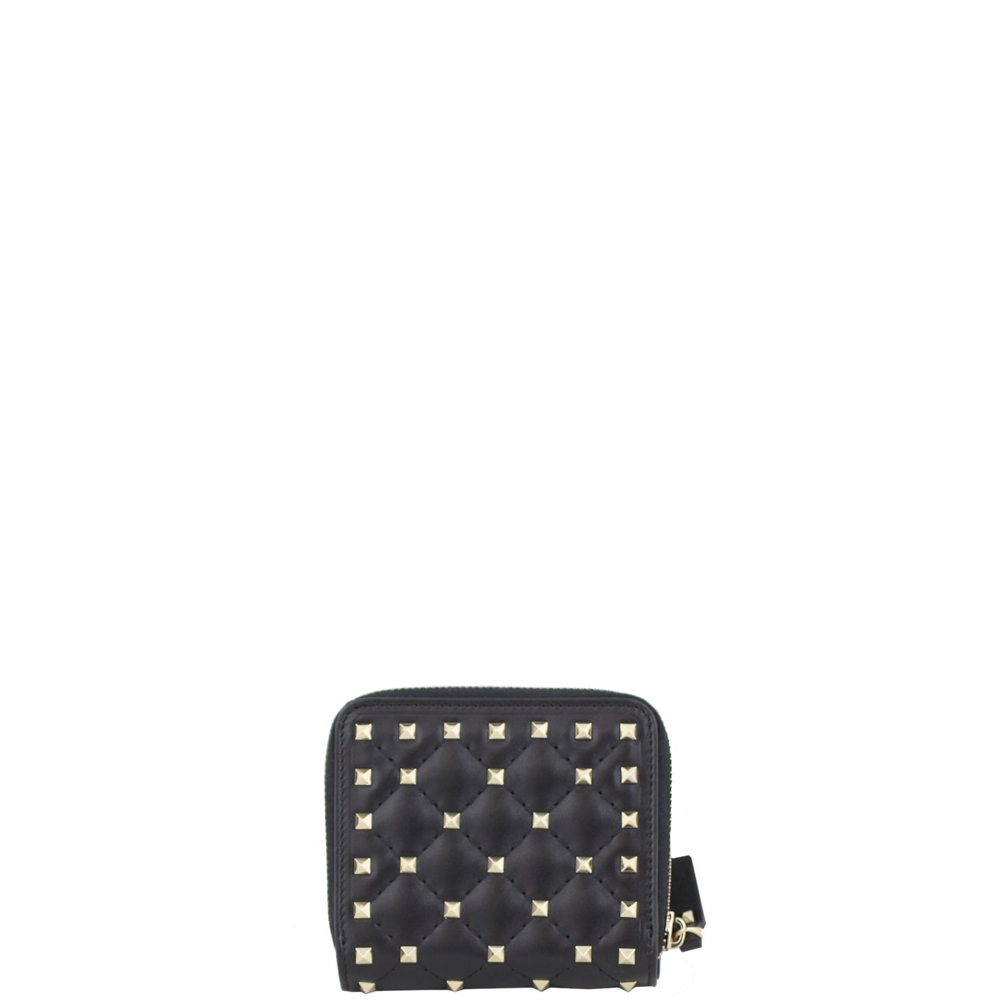 Valentino Rockstud Heart Compact Wallet
