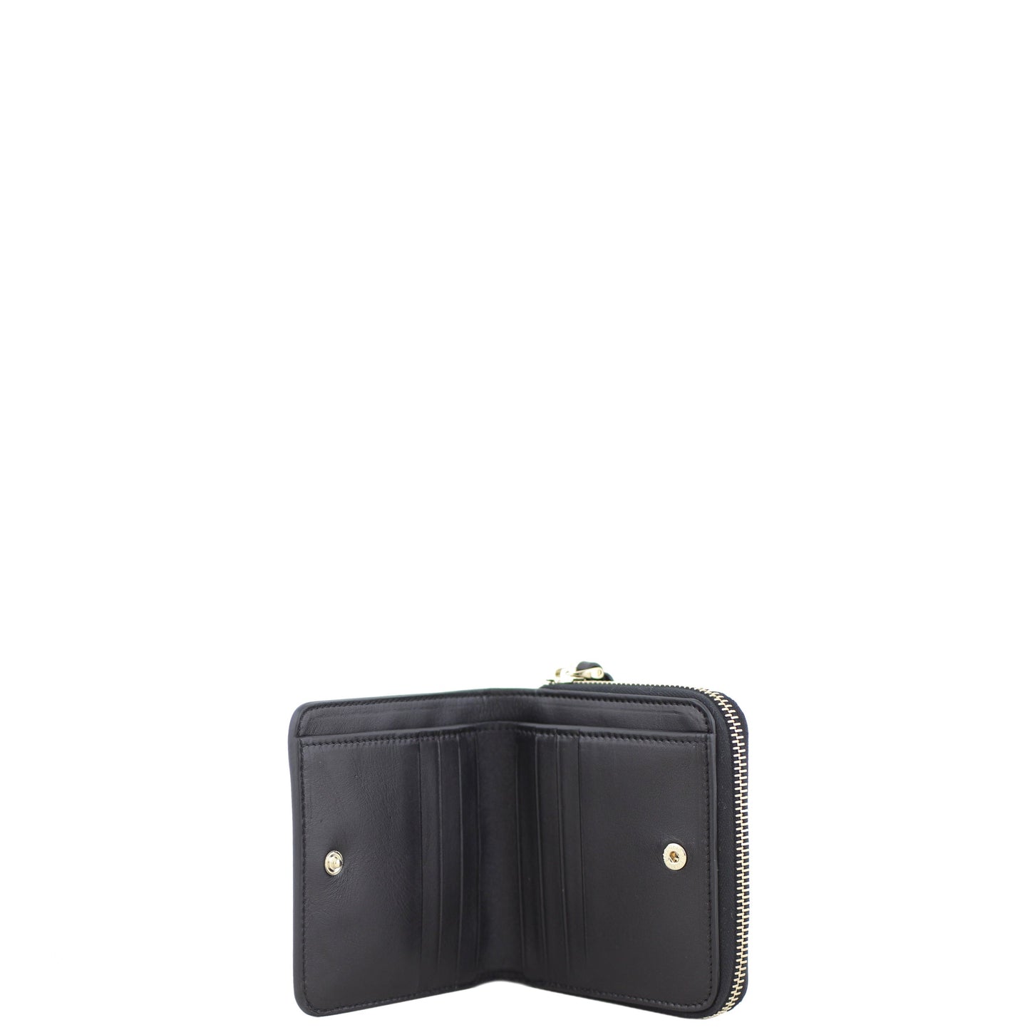 Valentino Rockstud Heart Compact Wallet
