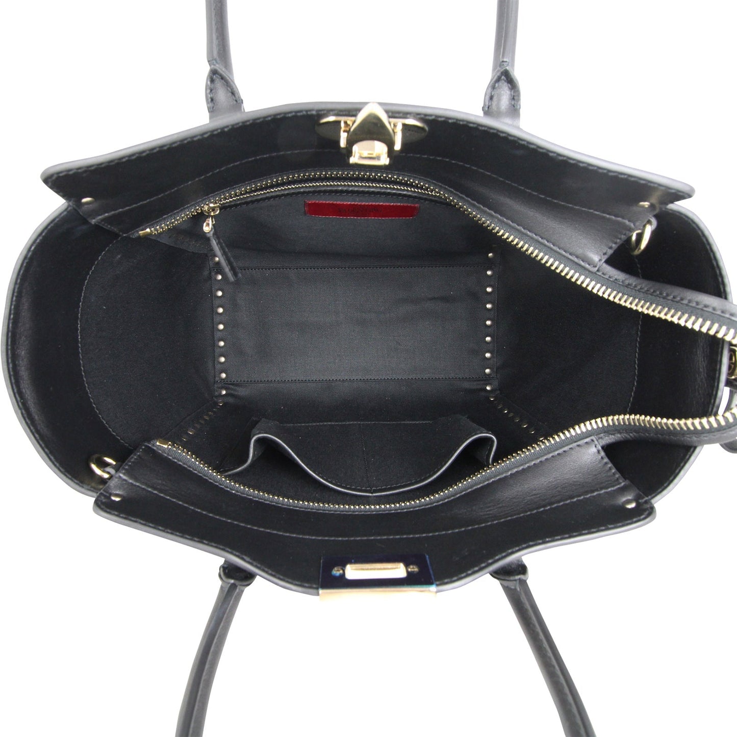 Valentino Rockstud Pagoda Tote Medium