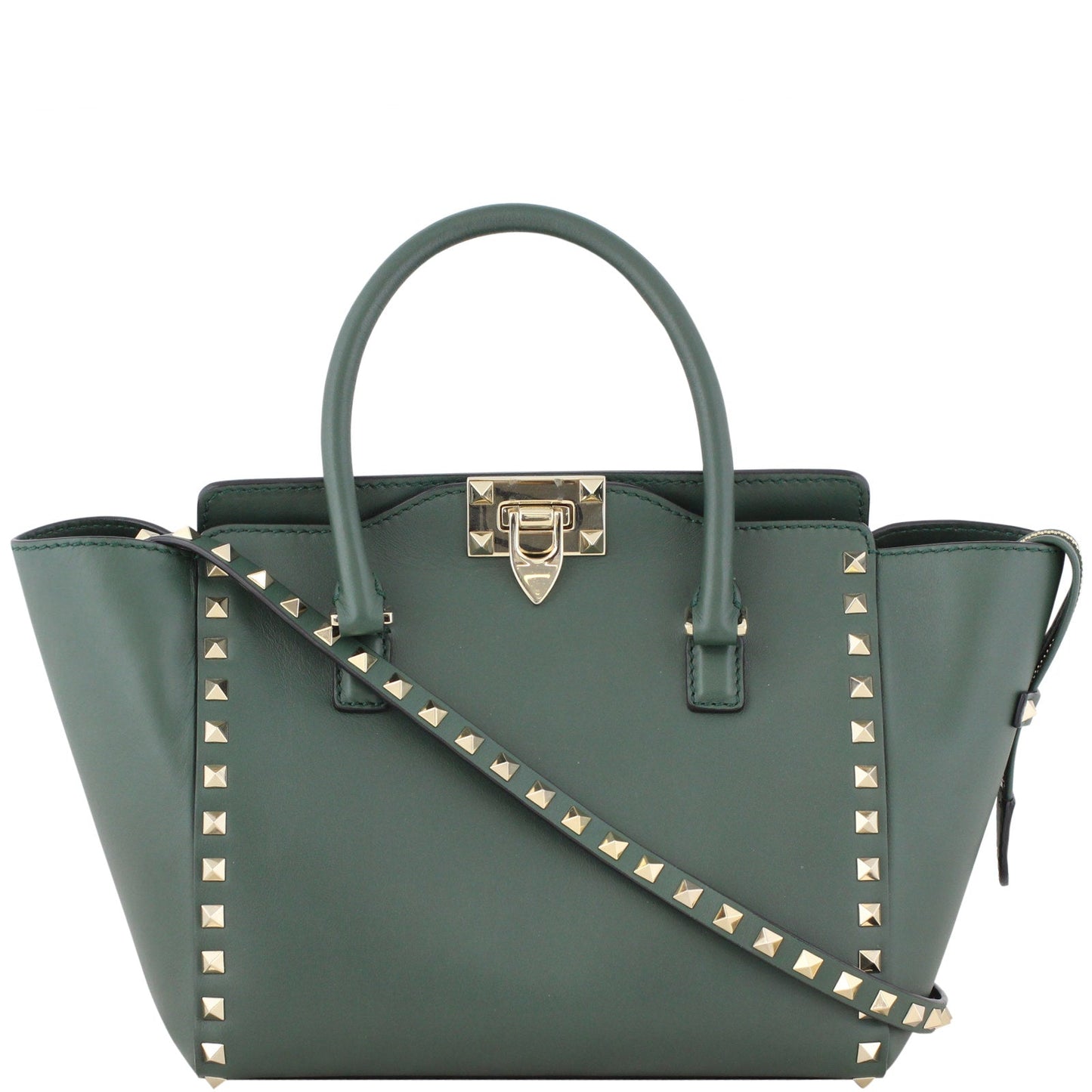 Valentino Rockstud Pagoda Tote Small