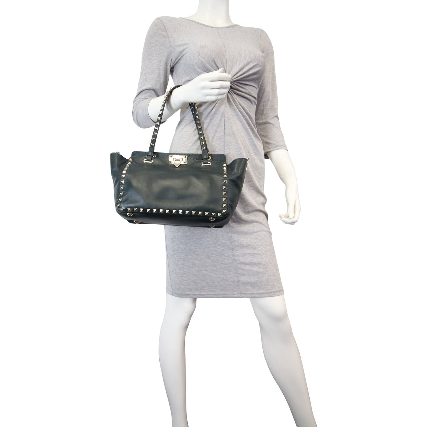 Valentino Rockstud Tote Small