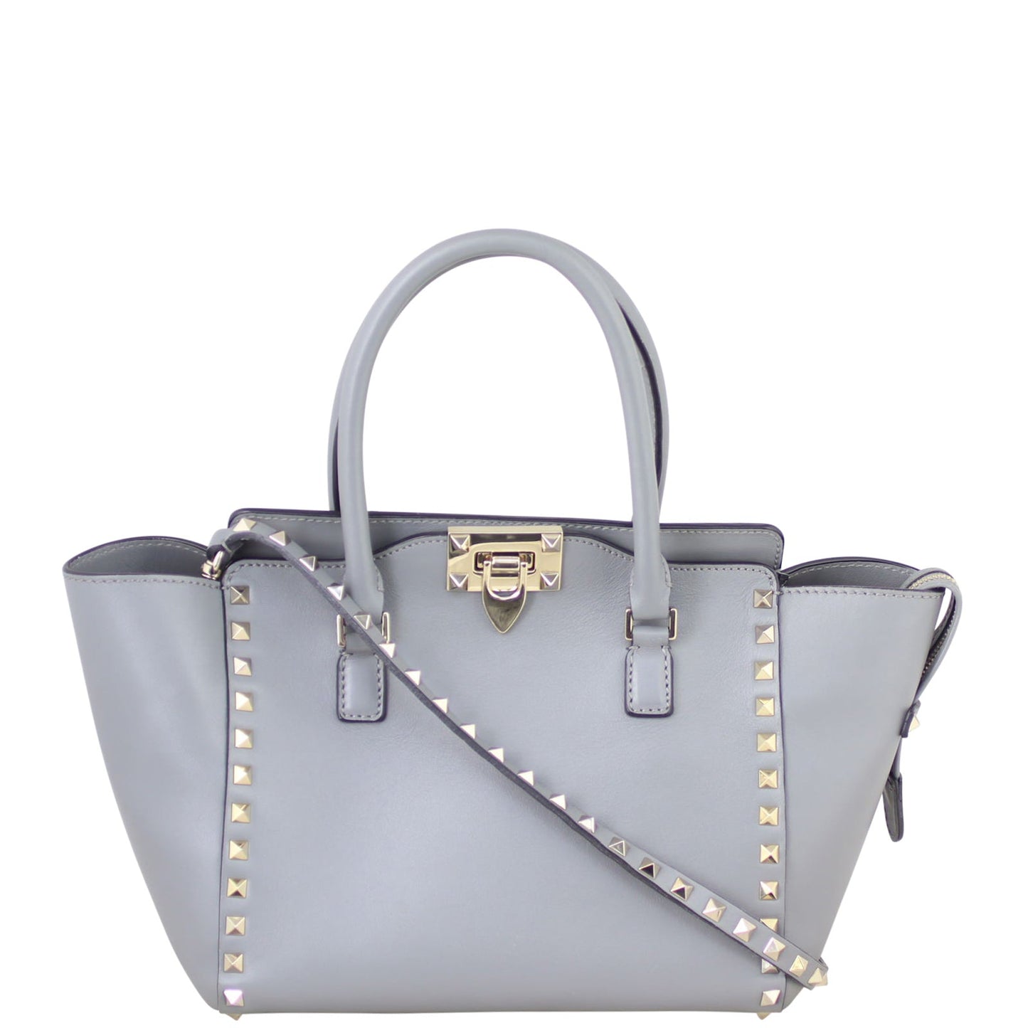 Valentino Rockstud Pagoda Tote Small