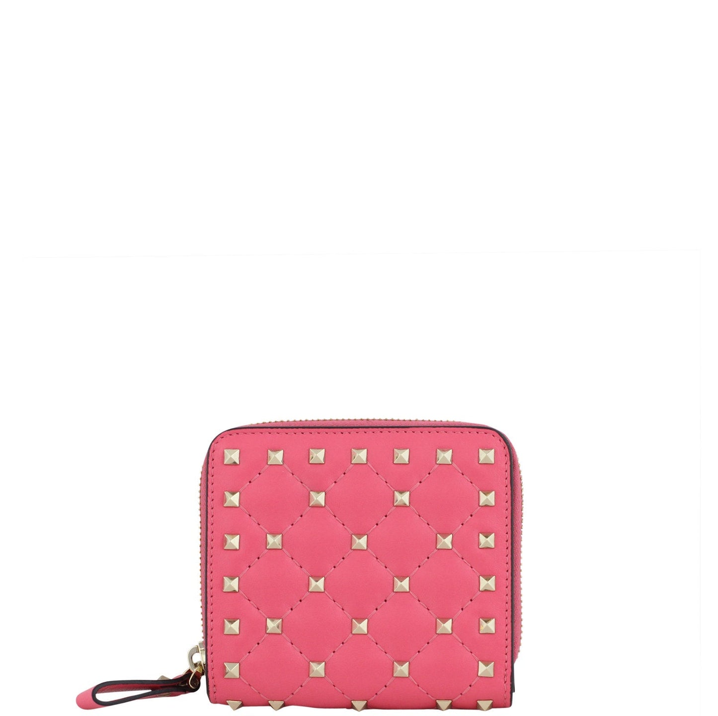 Valentino Rockstud Spike Compact Wallet