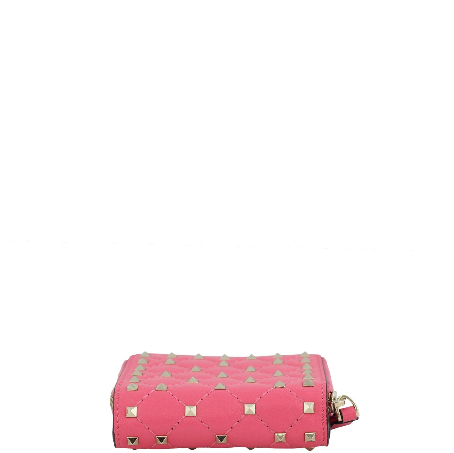 Valentino Rockstud Spike Compact Wallet