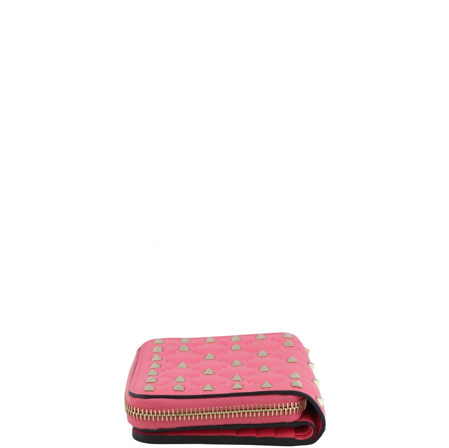 Valentino Rockstud Spike Compact Wallet