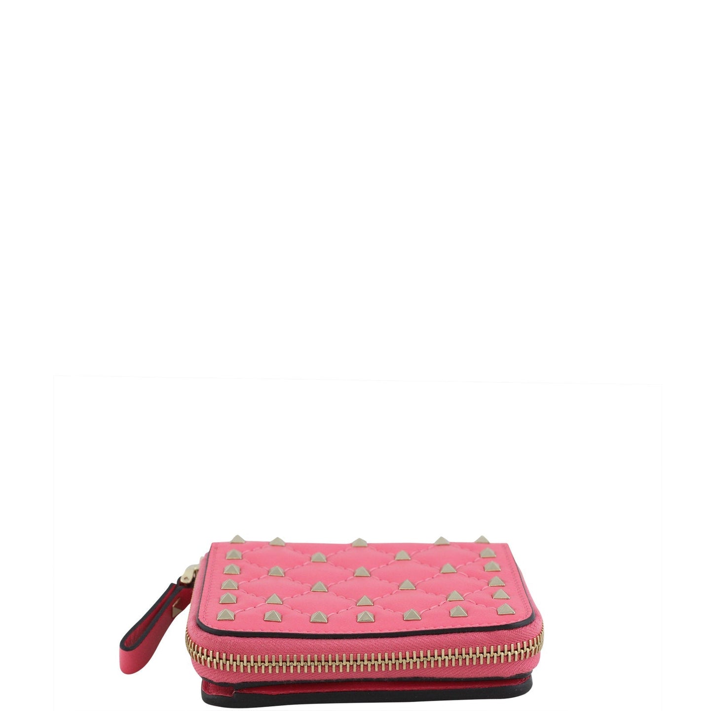 Valentino Rockstud Spike Compact Wallet