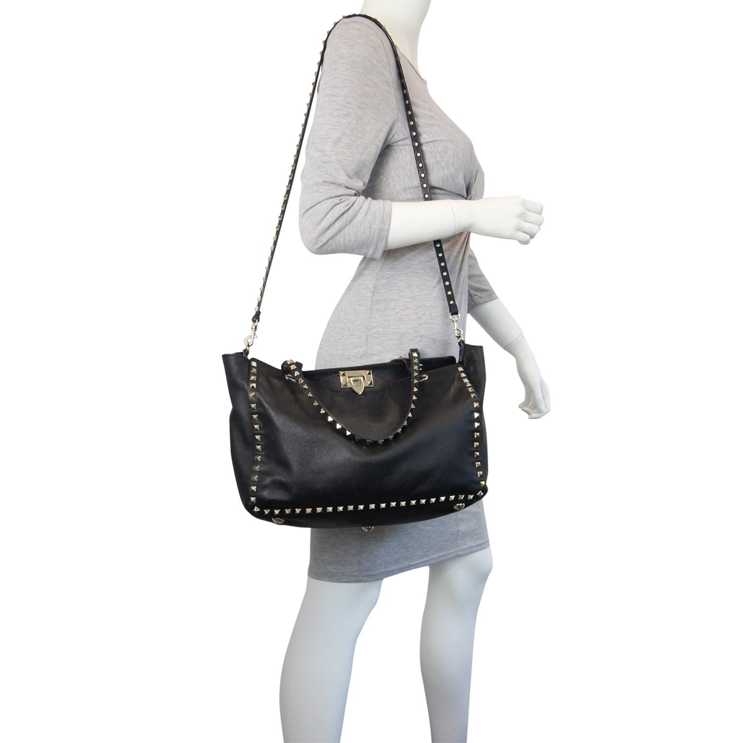 Valentino Rockstud Medium Tote