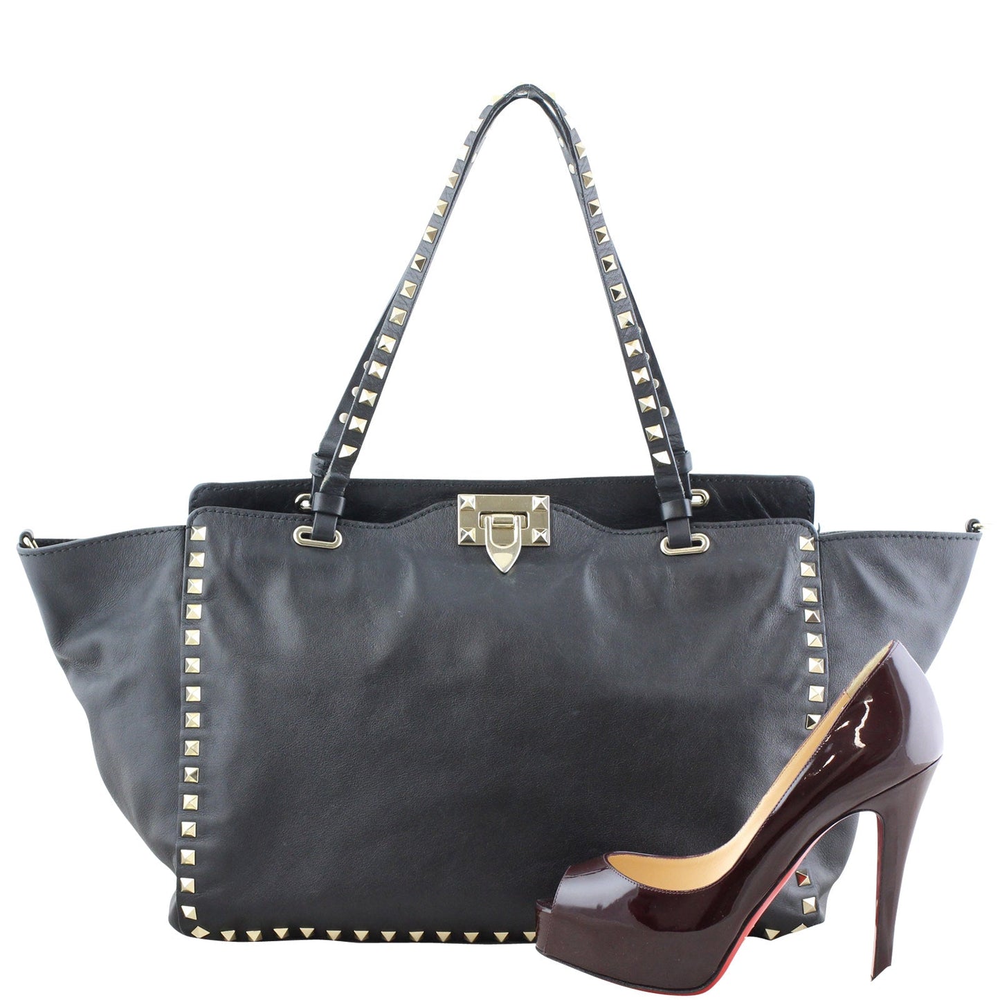 Valentino Rockstud Medium Tote