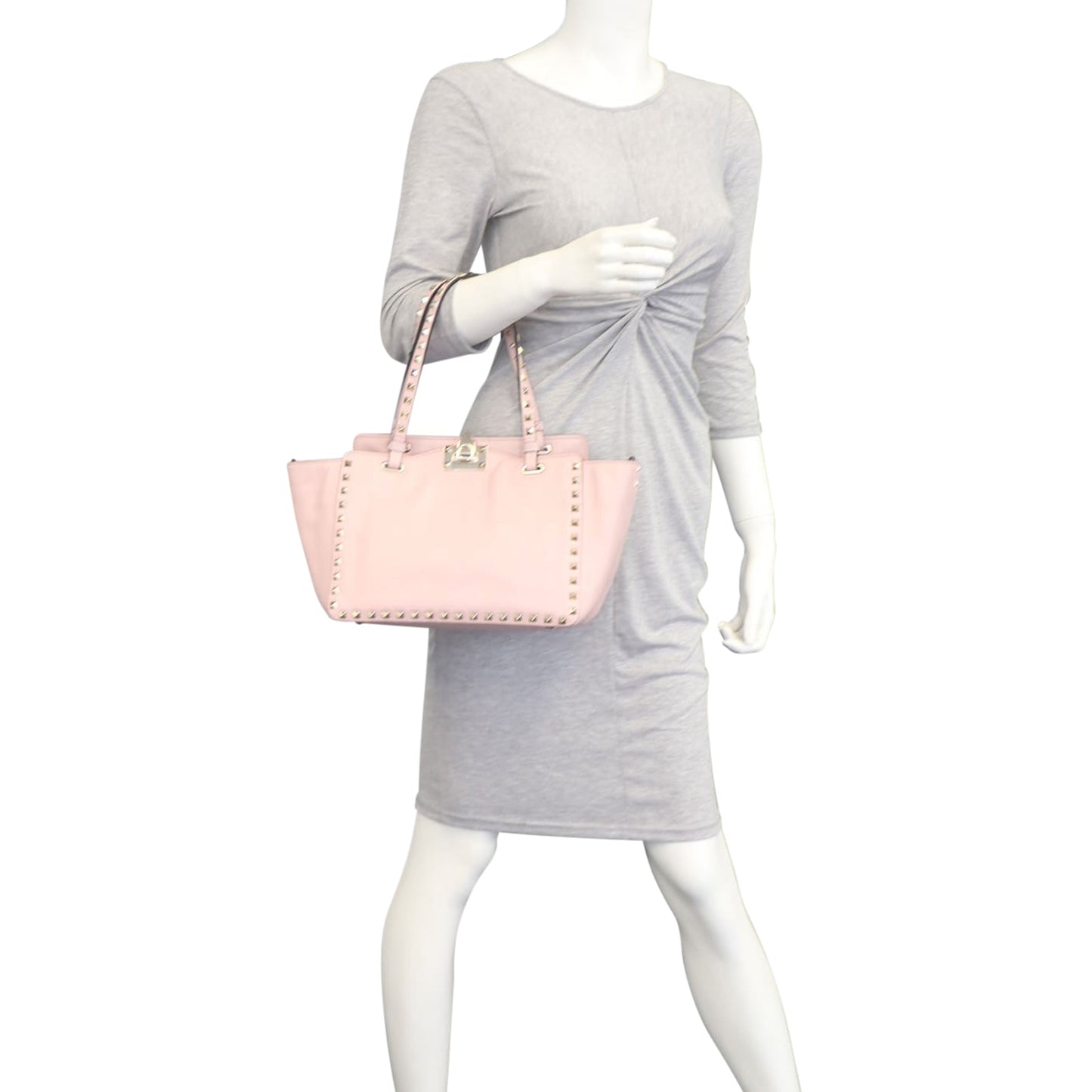 Valentino Rockstud Tote Small