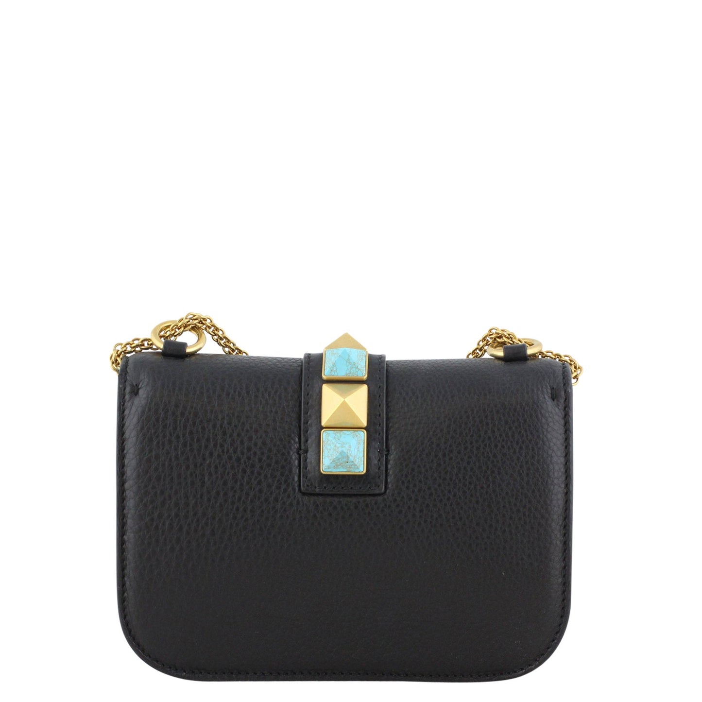 Valentino Rockstud Small Lock Shoulder Bag