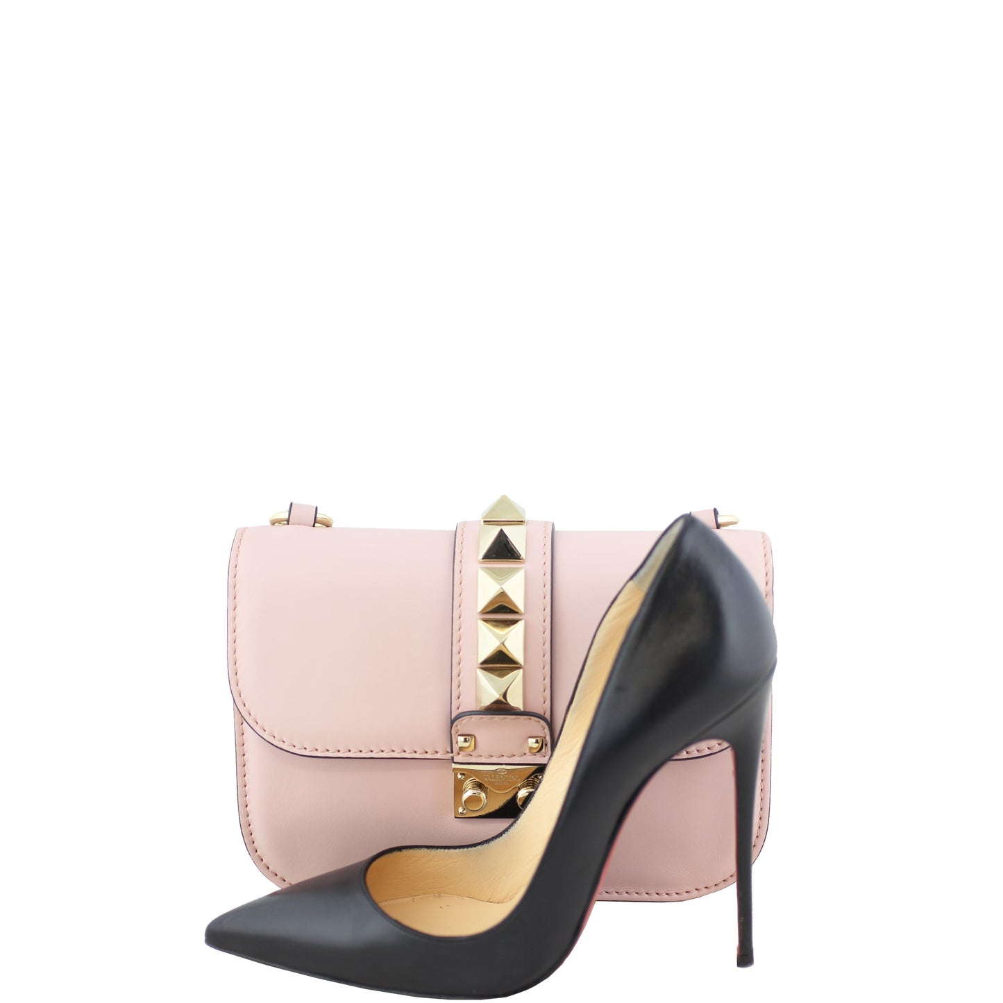 Valentino Small Lock Shoulder Bag