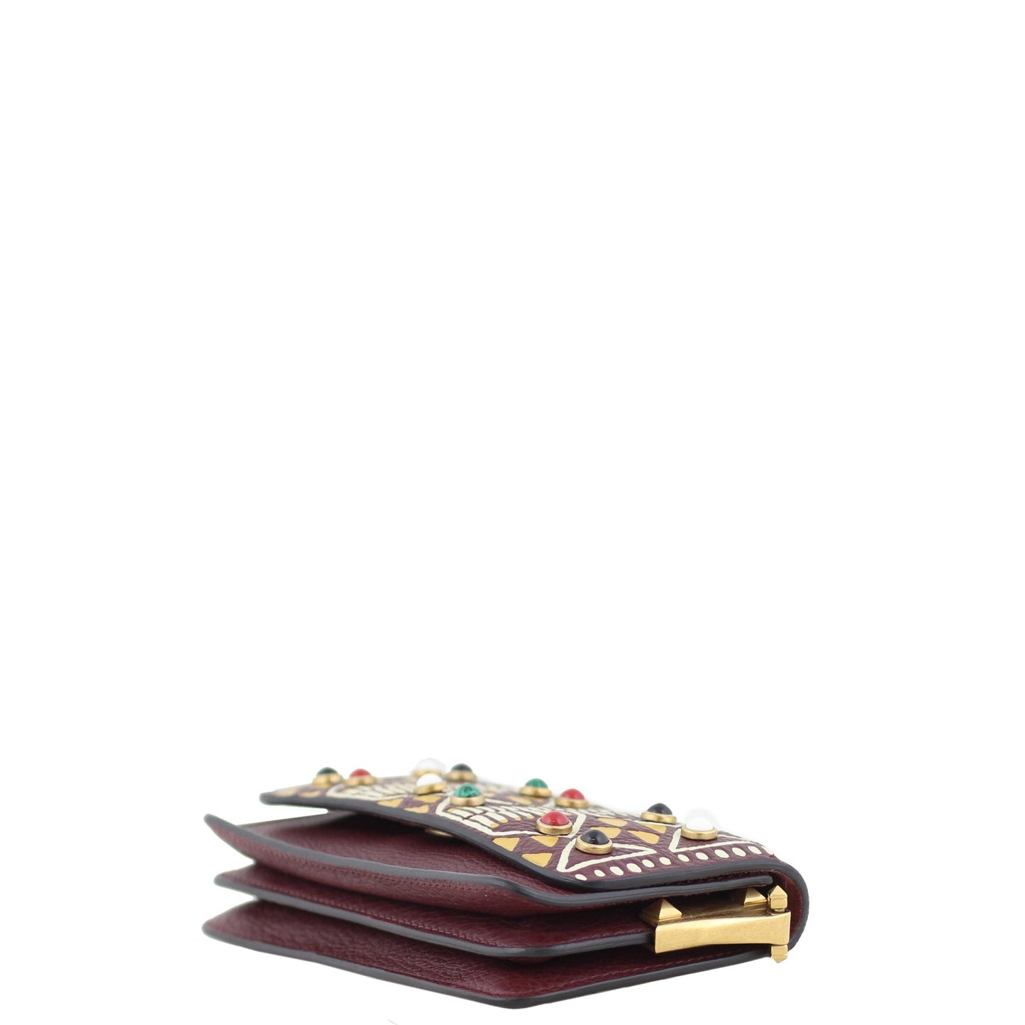 Valentino Tribal Hand-Painted Mini Flap Bag