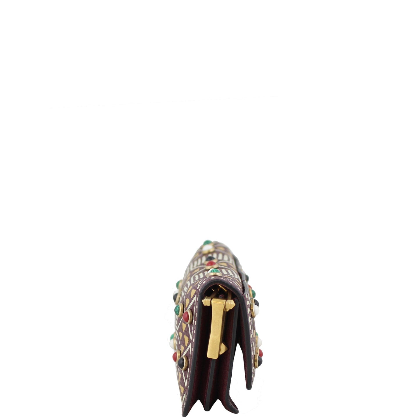 Valentino Tribal Hand-Painted Mini Flap Bag